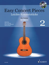 cover Easy Concert Pieces Vol. 2 Guitar and Fretted sheet music cover